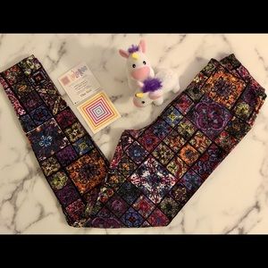 LuLaRoe Leggings - Stained Glass Window Pattern